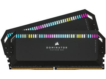 خرید اینترنتی رم دسکتاپ DDR5 کورسیر 6000MT/s مدل Corsair DOMINATOR PLATINUM RGB Black ظرفیت 2×32 گیگابایت از فروشگاه شاپ ام آی تی