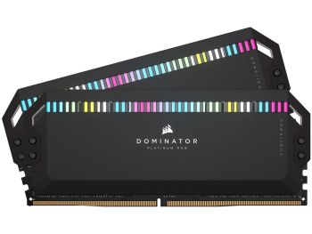 خرید رم دسکتاپ DDR5 کورسیر 5600MHz مدل CORSAIR DOMINATOR PLATINUM RGB ظرفیت 2×32 گیگابایت