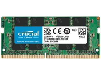 خرید رم لپ تاپ DDR4 کروشیال 3200MHz مدل Crucial SODIMM ظرفیت 16 گیگابایت