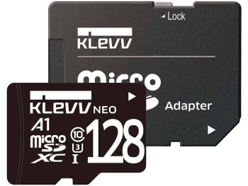 فروش آنلاین کارت حافظه MicroSDXC کلو مدل KLEVV NEO UHS-I U3 ظرفیت 128 گیگابایت با گارانتی گروه ام آی تی