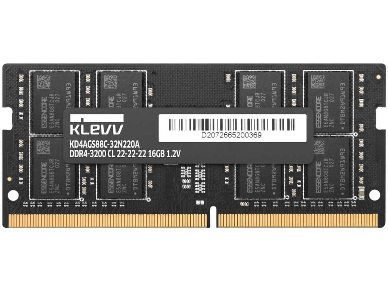 نقد و بررسی رم لپ تاپ DDR4 کلو 3200MHz مدل KLEVV KD4BGSA8C-32N220A ظرفیت 32 گیگابایت با گارانتی m.i.t group