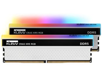 خرید آنلاین رم دسکتاپ DDR5 کلو 6000MHz مدل KLEVV CRAS XR RGB ظرفیت 16×2 گیگابایت با گارانتی گروه ام آی تی