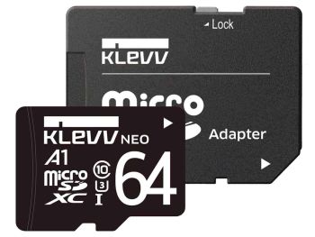 نقد و بررسی کارت حافظه MicroSDXC کلو مدل KLEVV NEO UHS-I U3 ظرفیت 64 گیگابایت با گارانتی m.i.t group