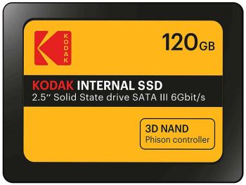 خرید اینترنتی اس اس دی اینترنال 2.5 اینچ SATA کداک مدل Kodak X150 ظرفیت 120 گیگابایت با گارانتی گروه ام آی تی