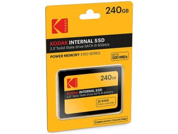 خرید بدون واسطه اس اس دی اینترنال کداک مدل Kodak X150 ظرفیت 240 گیگابایت با گارانتی m.it group