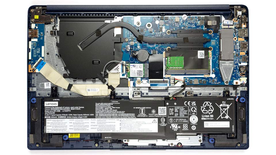 حافظه لپ تاپ 15.6 اینچی لنوو مدل Lenovo IdeaPad 1 Intel Celeron N4120, 4GB Ram, 128GB SDD, Intel UHD 600, HD Display