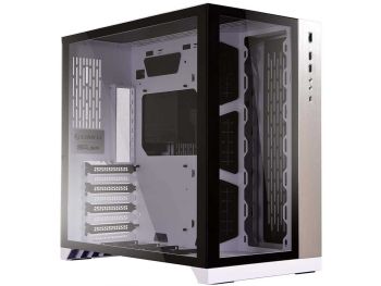 خرید اینترنتی کیس Mid Tower لیان لی مدل Lian Li Dual Chamber pc-o11-dynamic PC-O11DW White از فروشگاه شاپ ام آی تی