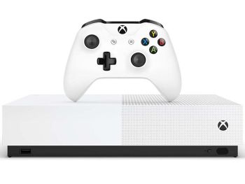 خرید اینترنتی کنسول بازی مایکروسافت مدل Microsoft Xbox One S ALL DIGITAL ظرفیت 1 ترابایت به همراه دسته بازی از فروشگاه شاپ ام آی تی