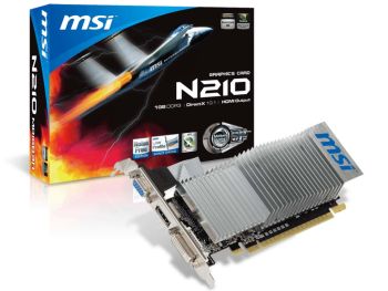 قیمت خرید کارت گرافیک ام اس آی مدل MSI GeForce N210-MD1GD3H/LP 1GB DDR3 با گارانتی m.i.t group
