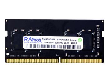 خرید رم لپ تاپ DDR4 راموس 3200MHz مدل RAmos RM4S8G ظرفیت 8 گیگابایت