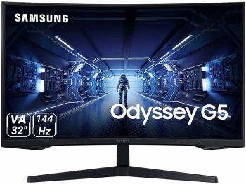 خرید اینترنتی مانیتور گیمینگ 32 اینچ سامسونگ سری Odyssey G5 مدل Samsung LC32G55TQWMXUE از فروشگاه شاپ ام آی تی