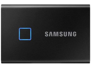 فروش آنلاین اس اس دی اکسترنال USB 3.2 سامسونگ مدل Samsung T7 TOUCH ظرفیت 500 گیگابایت با گارانتی گروه ام آی تی