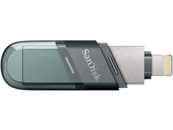 خرید اینترنتی فلش مموری USB 3.1 و Lightning سن دیسک مدل SanDisk iXpand ظرفیت 64 گیگابایت از فروشگاه شاپ ام آی تی