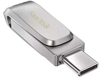 خرید اینترنتی فلش مموری USB 3.1 و USB C-Type سن دیسک مدل SanDisk Ultra Dual Drive Luxe ظرفیت 64 گیگابایت از فروشگاه شاپ ام آی تی