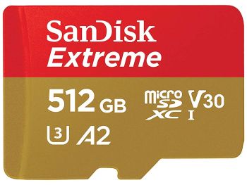خرید اینترنتی کارت حافظه MicroSDXC سن دیسک مدل SanDisk Extreme UHS-I U3 A2 V30 ظرفیت 512 گیگابایت از فروشگاه شاپ ام آی تی