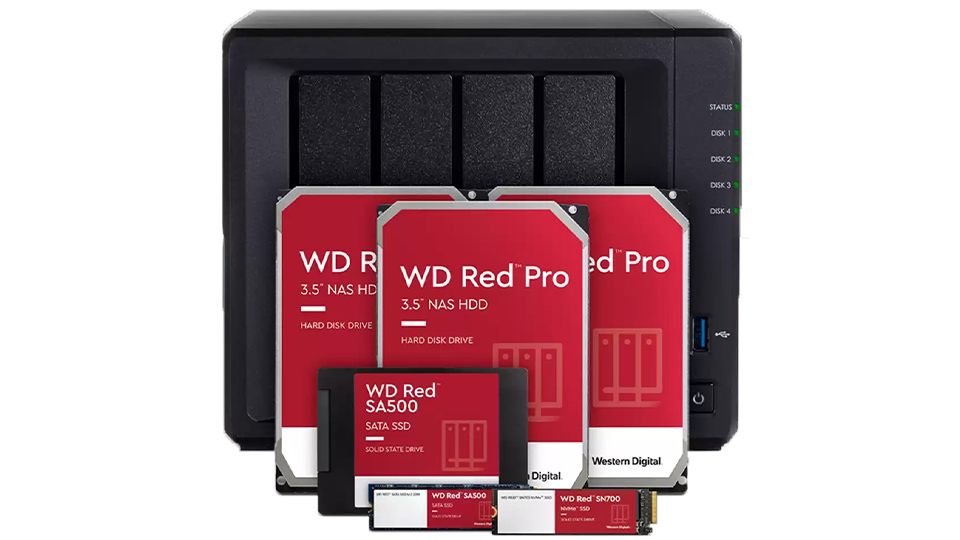 معرفی انواع هارد دیسک Western Digital وسترن دیجیتال سری قرمز Red
