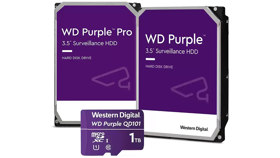 معرفی انواع هارد دیسک Western Digital وسترن دیجیتال سری بنفش Purple