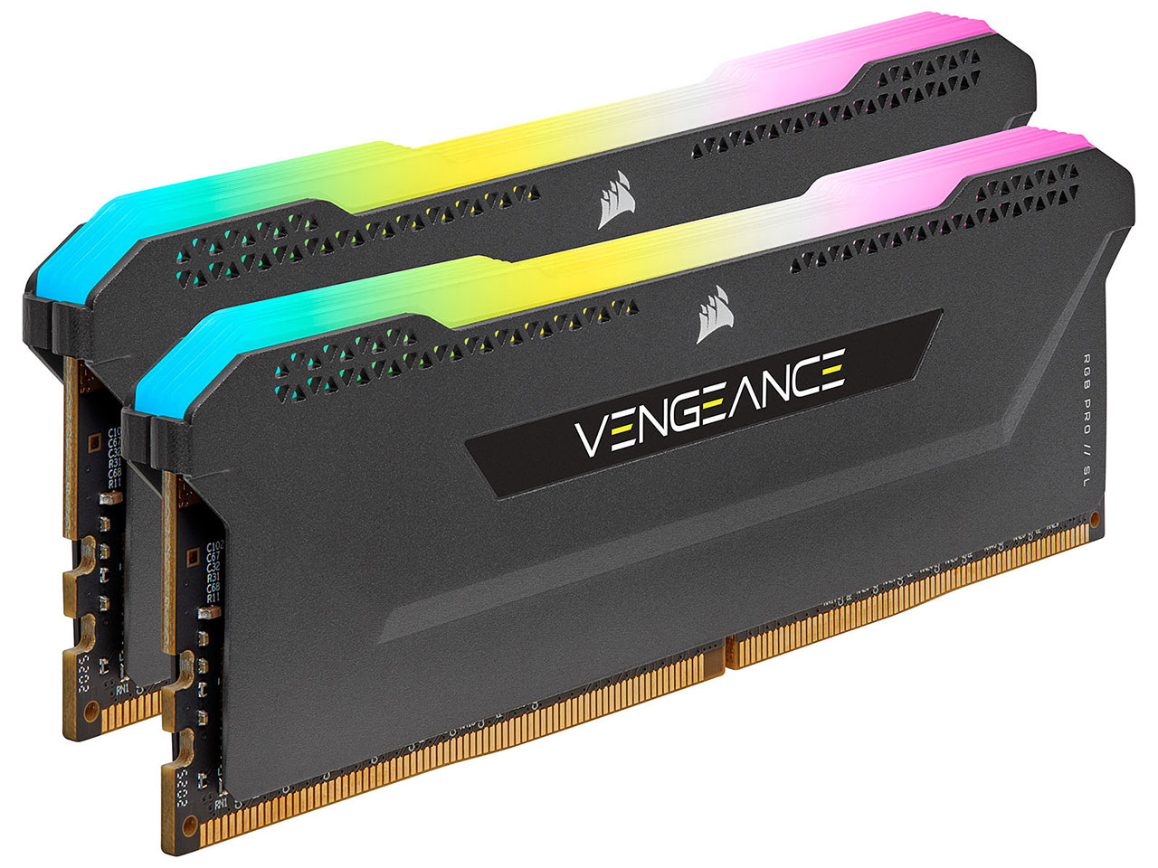 خرید اینترنتی رم دسکتاپ DDR4 کورسیر 3200MHz مدل VENGEANCE RGB PRO SL ظرفیت 2×32 گیگابایت از فروشگاه شاپ ام آی تی