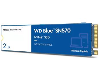 خرید آنلاین اس اس دی اینترنال M.2 NVMe وسترن دیجیتال مدل WD Blue SN570 ظرفیت 2 ترابایت با گارانتی گروه ام آی تی