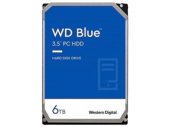 خرید اینترنتی هارد اینترنال وسترن دیجیتال مدل Western Digital Blue WD60EZAZ ظرفیت 6 ترابایت از فروشگاه شاپ ام آی تی