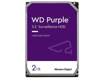خرید بدون واسطه هارد اینترنال وسترن دیجیتال Purple Surveillance مدل Western Digital WD20PURZ ظرفیت 2 ترابایت با گارانتی m.i.t group