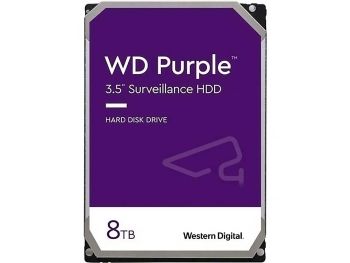 قیمت خرید هارد اینترنال وسترن دیجیتال Purple Surveillance مدل Western Digital WD82PURZ ظرفیت 8 ترابایت