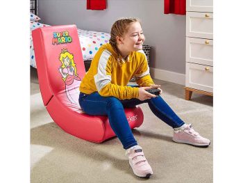 خرید آنلاین صندلی گیمینگ کنسولی ایکس راکر مدل X Rocker Nintendo All-Star Peach VIDEO ROCKER با گارانتی گروه ام آی تی